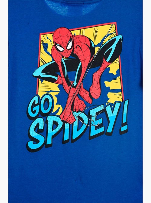 T-shirt manche courte Spiderman  | Licence Officielle - Kiabi