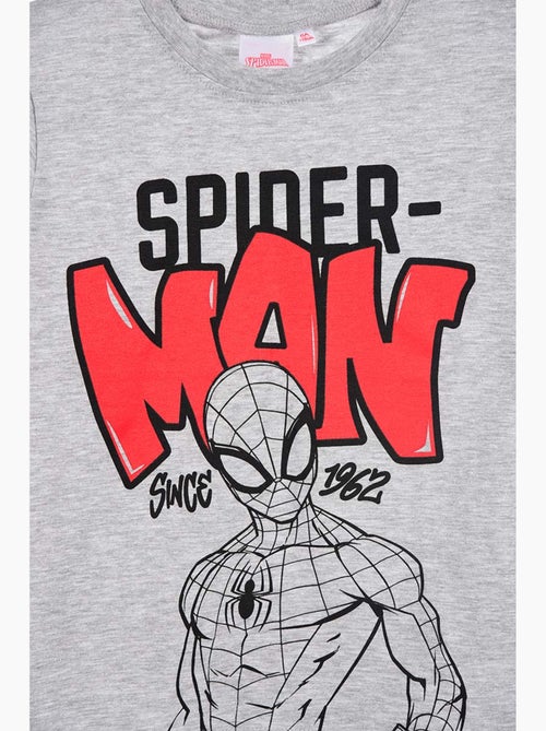T-shirt manche courte Spiderman  | Licence Officielle - Kiabi