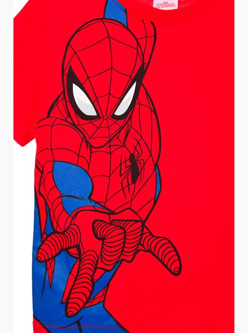 T-shirt manche courte Spiderman  | Licence Officielle - Kiabi