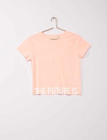 T-shirt manche courtes 'The future is yours'
