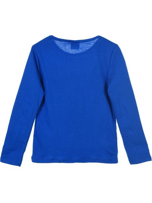 T-shirt manche longue Lilo et Stich   | Licence Officielle - Kiabi