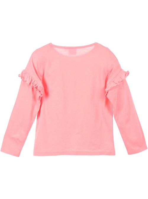 T-shirt manche longue Lilo et Stich   | Licence Officielle - Kiabi