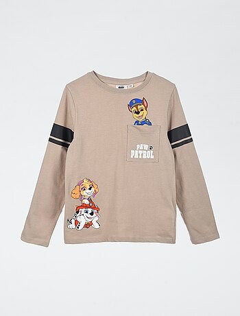T-shirt manche longue 'Pat patrouille' en coton