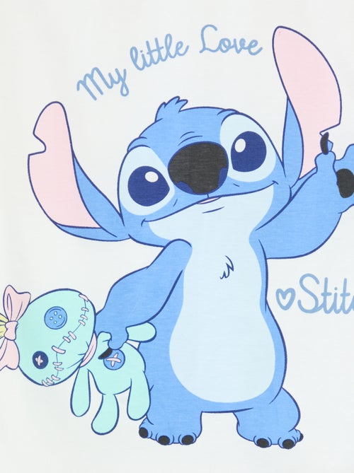 T-shirt manche longue 'Stitch' 'Disney' - Kiabi