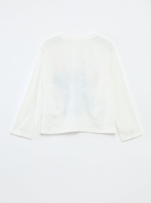 T-shirt manche longue 'Stitch' 'Disney' - Kiabi