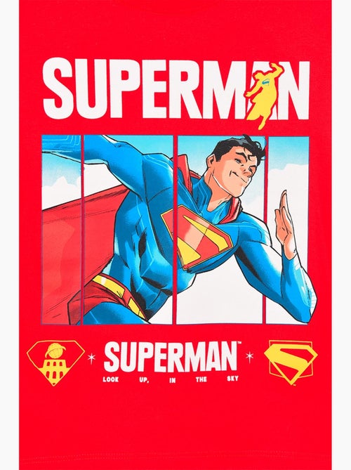 T-shirt manche longue Superman  | Licence Officielle - Kiabi