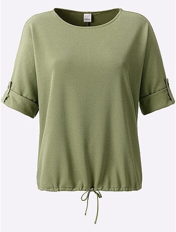 T-shirt Manches Chauve-souris 50% Coton - Taille Standard - Helline