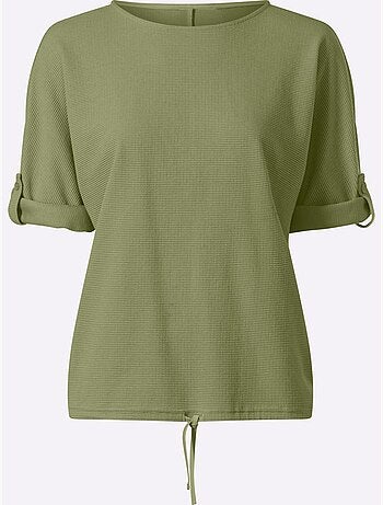 T-shirt Manches Chauve-souris 50% Coton - Taille Standard - Helline
