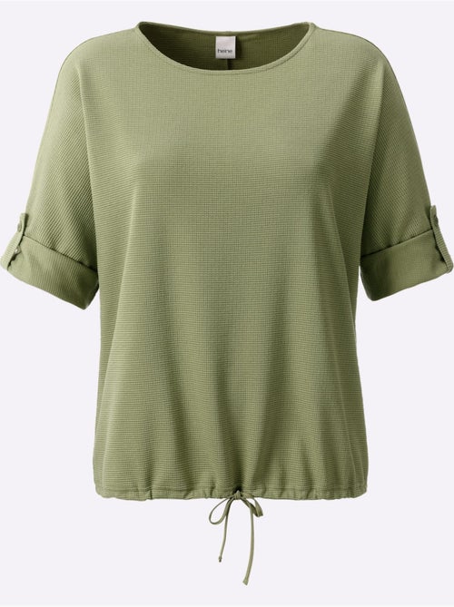 T-shirt Manches Chauve-souris 50% Coton - Taille Standard - Helline - Kiabi T-shirt Manches Chauve-souris 50% Coton - Taille Standard - Helline - Kiabi