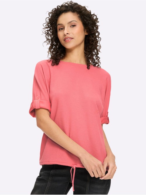 T-shirt Manches Chauve-souris 50% Coton - Taille Standard - Helline - Kiabi T-shirt Manches Chauve-souris 50% Coton - Taille Standard - Helline - Kiabi