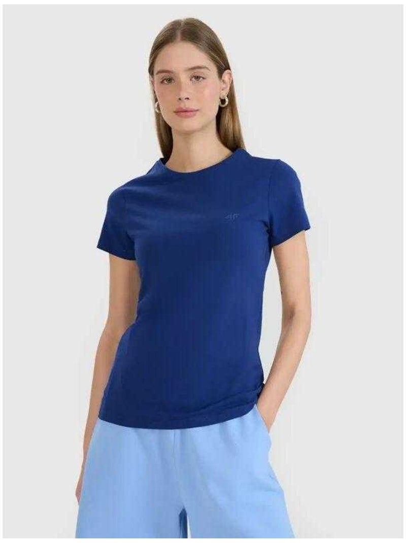 T-shirt manches courtes - 4f Bleu foncé - Kiabi