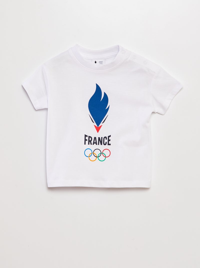 Paris 2024 T Shirt Entrainement France Maillot Pro Equipe De