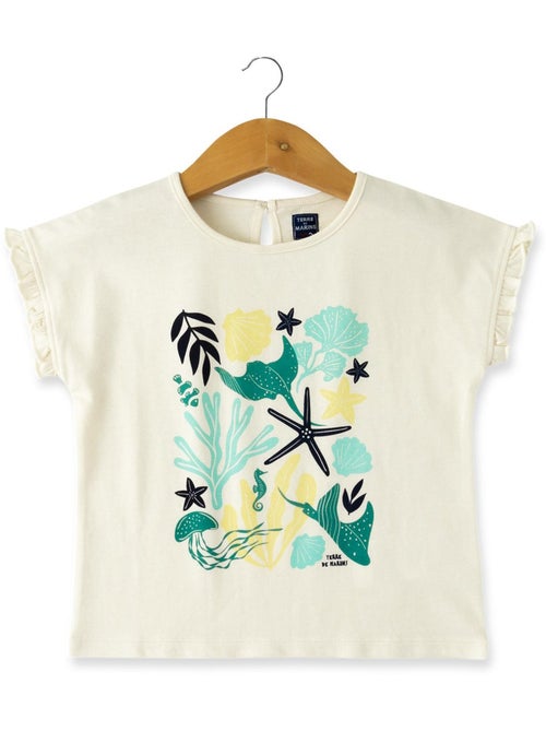 T-shirt manches courtes - Terre de Marins - Kiabi