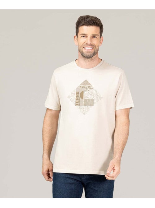 T-shirt manches courtes - Terre de Marins - Kiabi