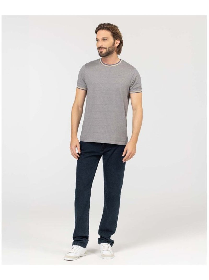 T-shirt manches courtes - Terre de Marins Beige - Kiabi