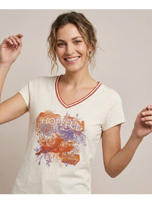 T-shirt manches courtes - Terre de Marins - Kiabi