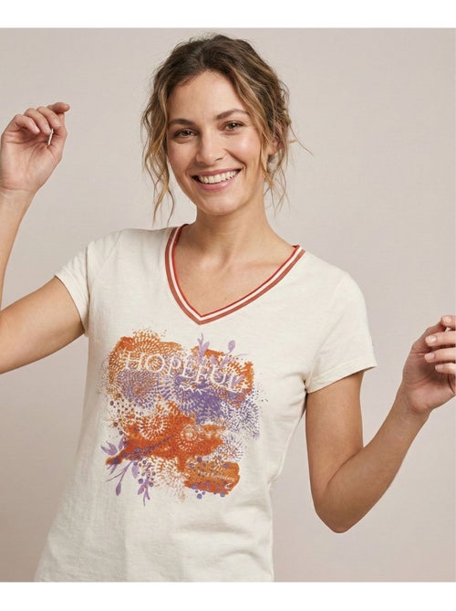 T-shirt manches courtes - Terre de Marins - Kiabi