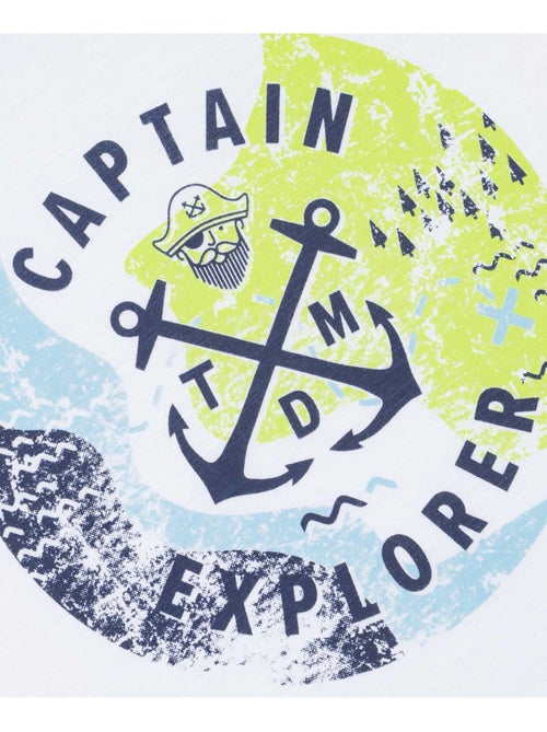 T-shirt manches courtes - Terre de Marins - Kiabi