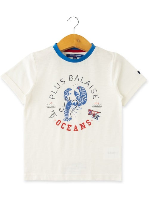 T-shirt manches courtes - Terre de Marins - Kiabi T-shirt manches courtes - Terre de Marins - Kiabi