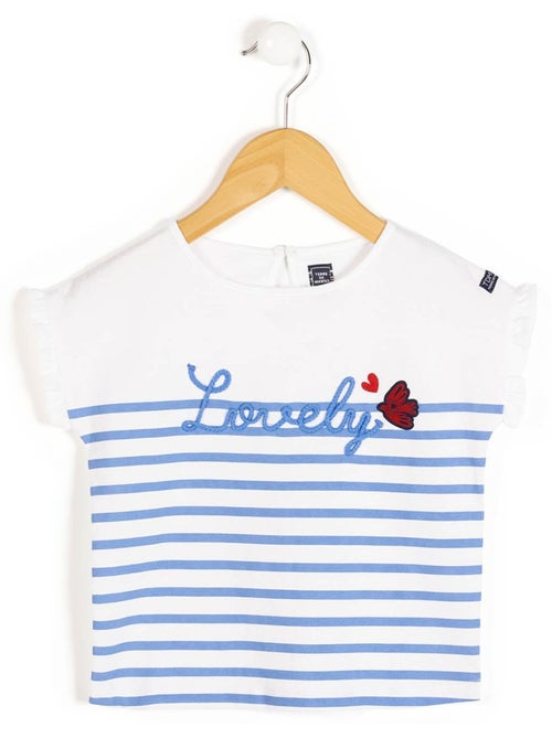 T-shirt manches courtes - Terre de Marins - Kiabi