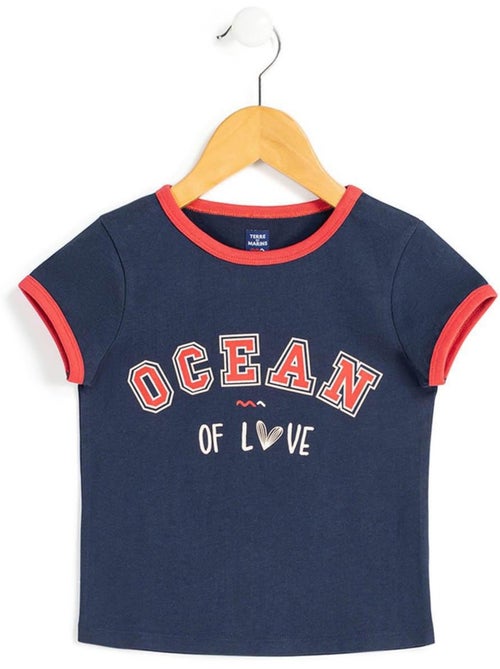 T-shirt manches courtes - Terre de Marins - Kiabi