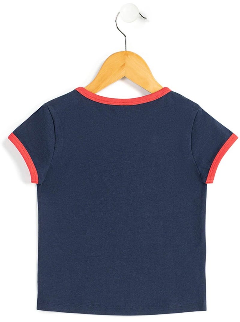 T-shirt manches courtes - Terre de Marins Bleu - Kiabi