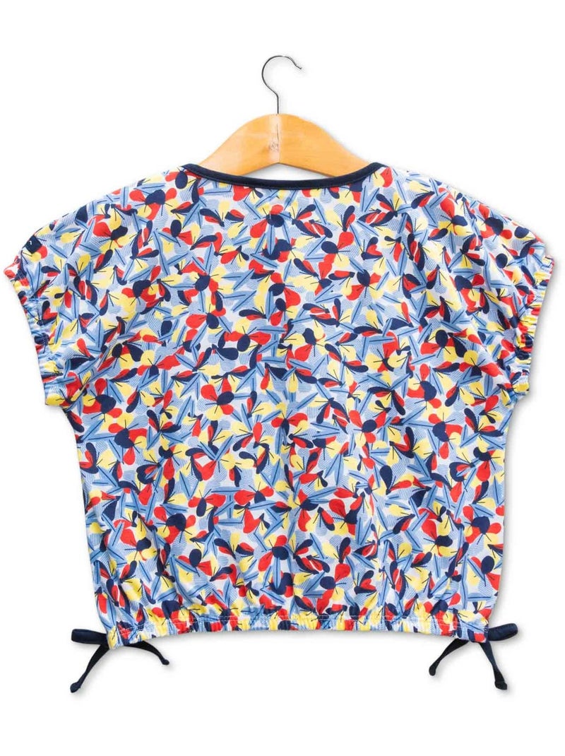 T-shirt manches courtes - Terre de Marins Bleu - Kiabi