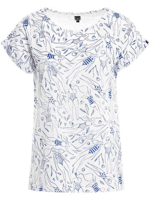 T-shirt manches courtes - Terre de Marins - Kiabi