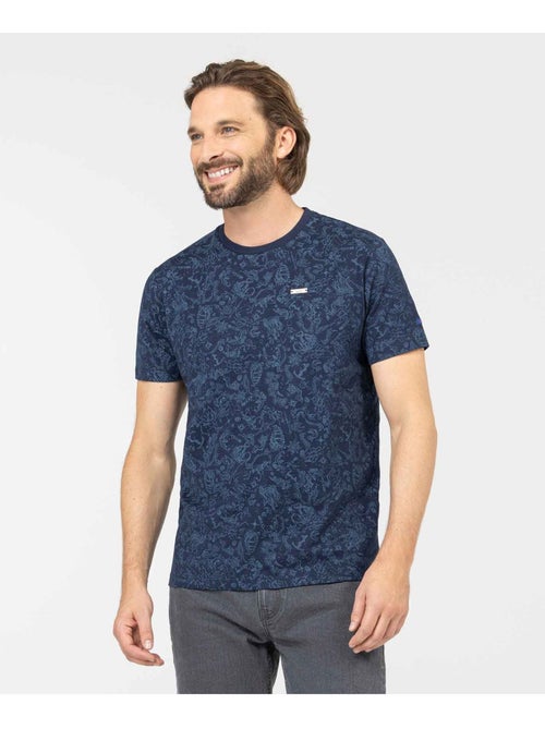 T-shirt manches courtes - terre de marins - Kiabi