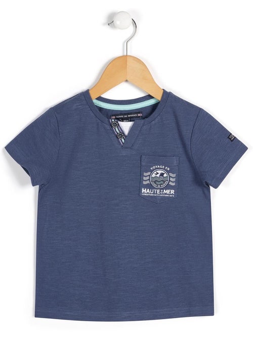 T-shirt manches courtes - Terre de Marins - Kiabi
