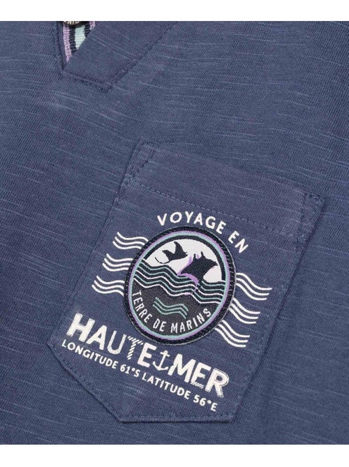 T-shirt manches courtes - Terre de Marins - Kiabi
