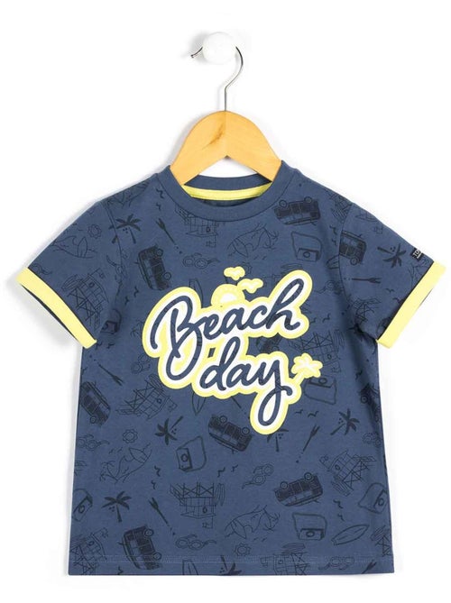 T-shirt manches courtes - Terre de Marins - Kiabi