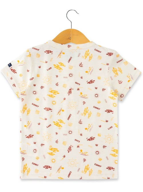 T-shirt manches courtes - terre de marins - Kiabi