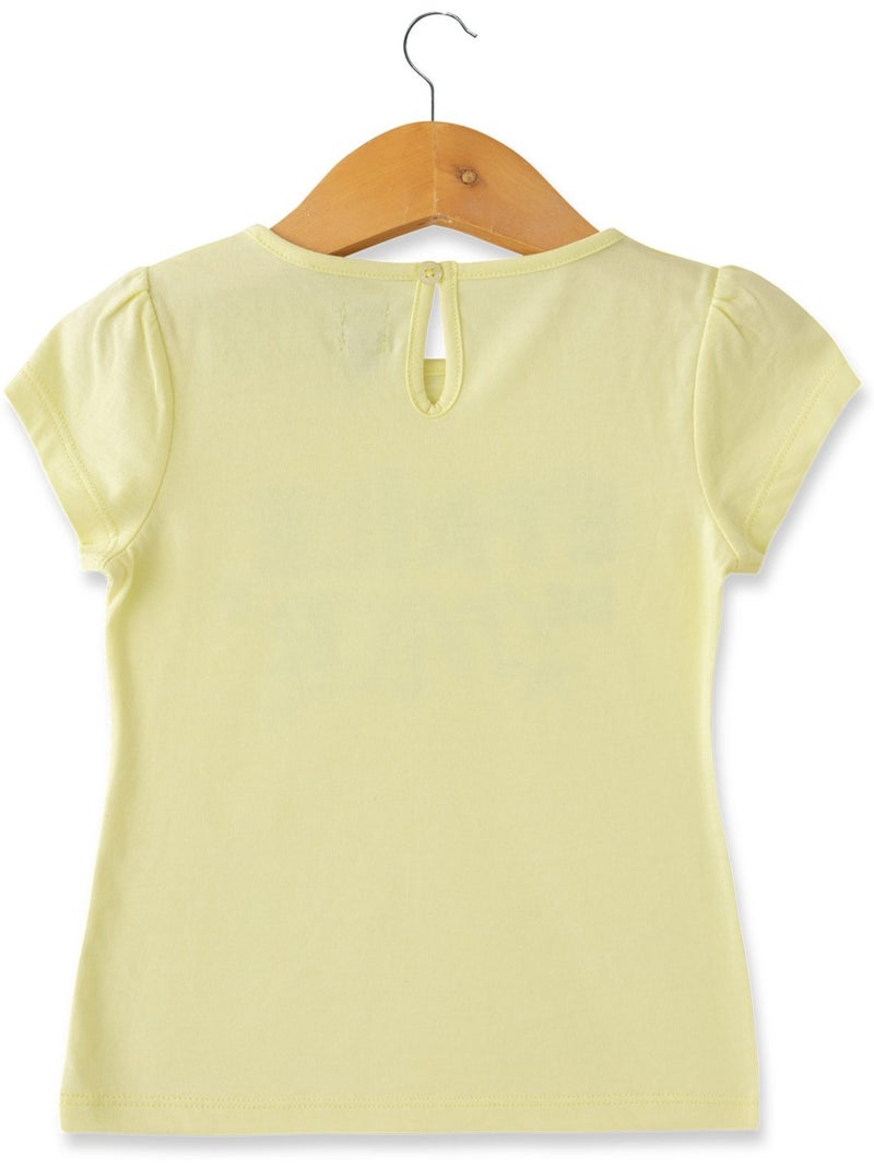 T-shirt manches courtes - Terre de Marins Jaune - Kiabi