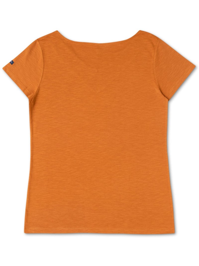 T-shirt manches courtes - Terre de Marins Jaune - Kiabi