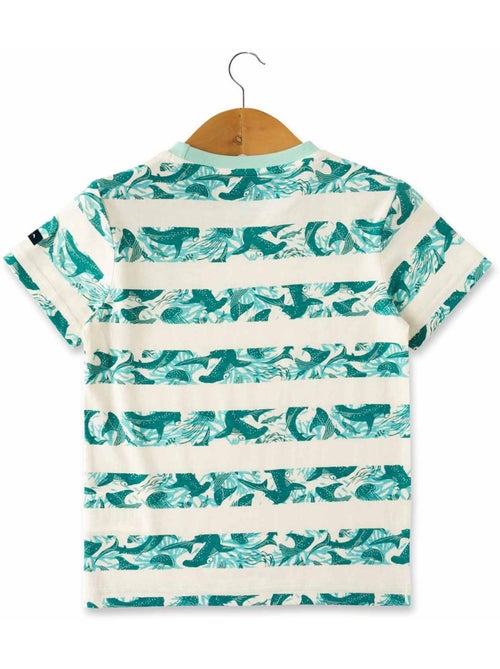 T-shirt manches courtes - Terre de Marins - Kiabi