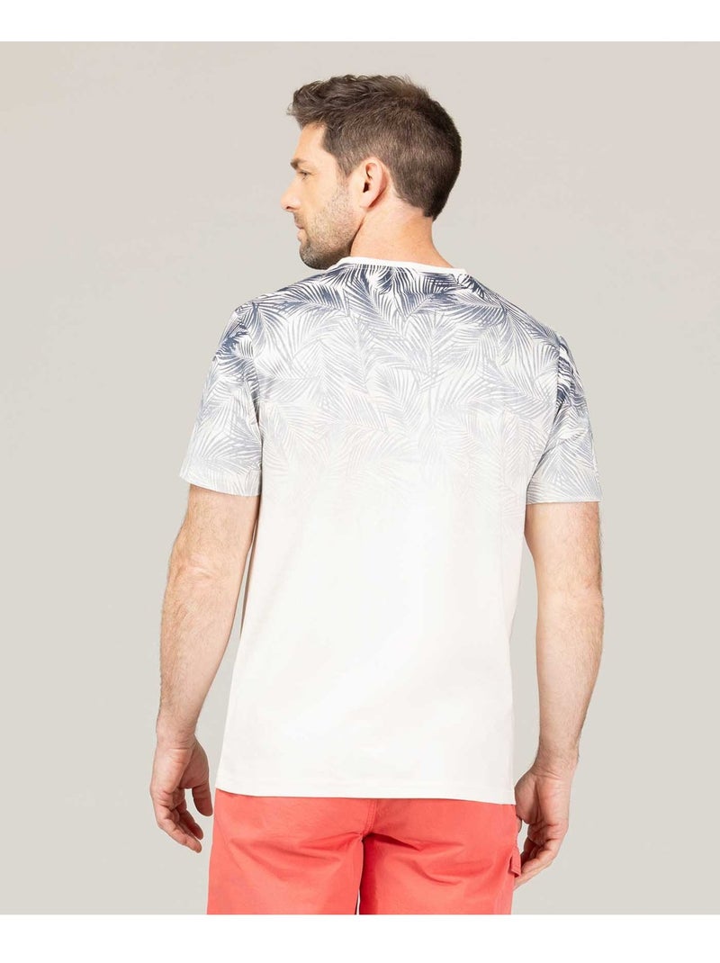 T-shirt manches courtes - Terre de Marins Marron - Kiabi