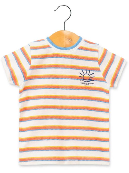 T-shirt manches courtes - Terre de Marins - Kiabi