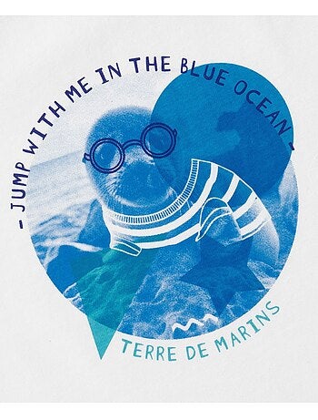 T-shirt manches courtes - Terre de Marins
