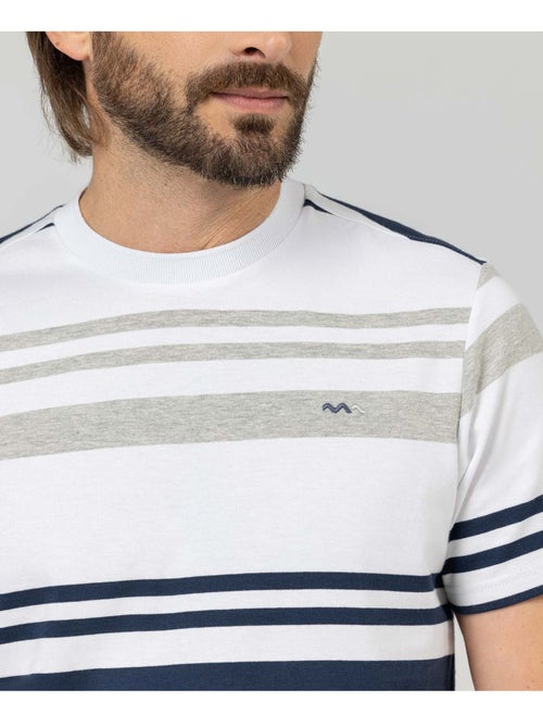 T-shirt manches courtes - Terre de Marins - Kiabi