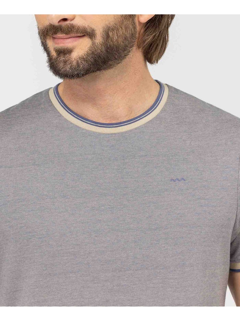 T-shirt manches courtes - Terre de Marins Multicolore - Kiabi