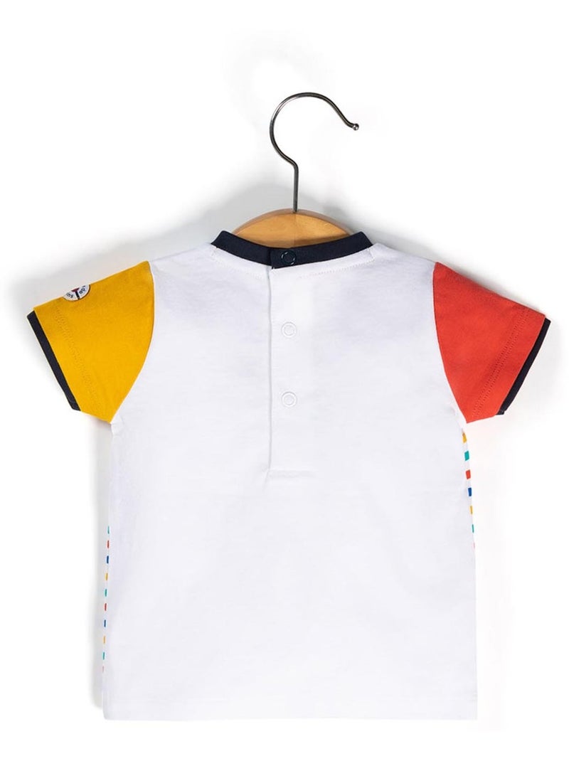 T-shirt manches courtes - Terre de Marins Multicolore - Kiabi