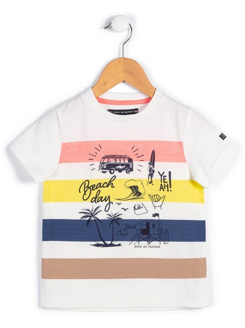 T-shirt manches courtes - Terre de Marins - Kiabi T-shirt manches courtes - Terre de Marins - Kiabi
