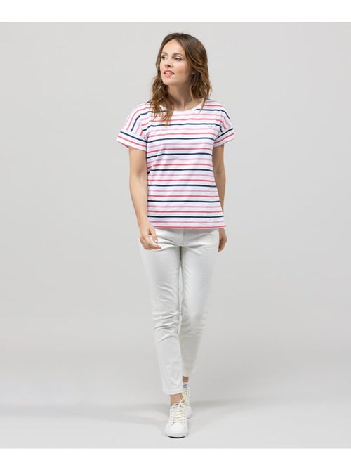 T-shirt manches courtes - Terre de Marins - Kiabi