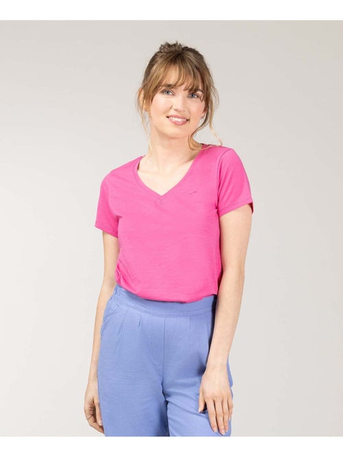 T-shirt manches courtes - Terre de Marins - Kiabi