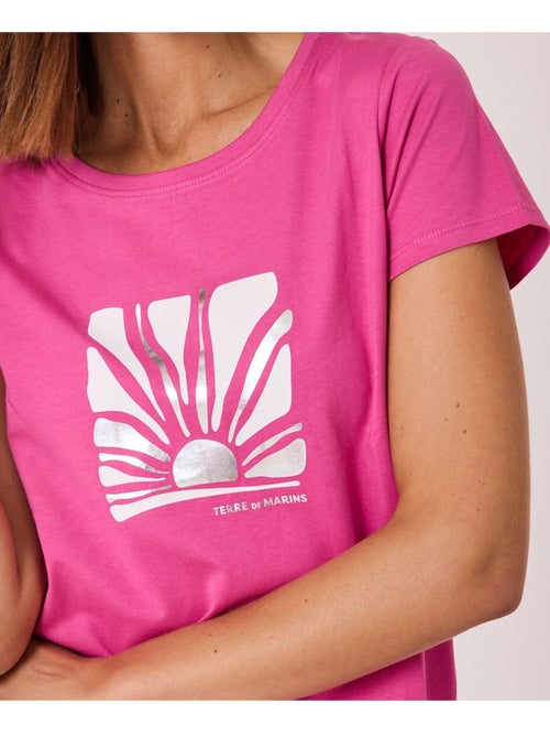 T-shirt manches courtes - Terre de Marins - Kiabi