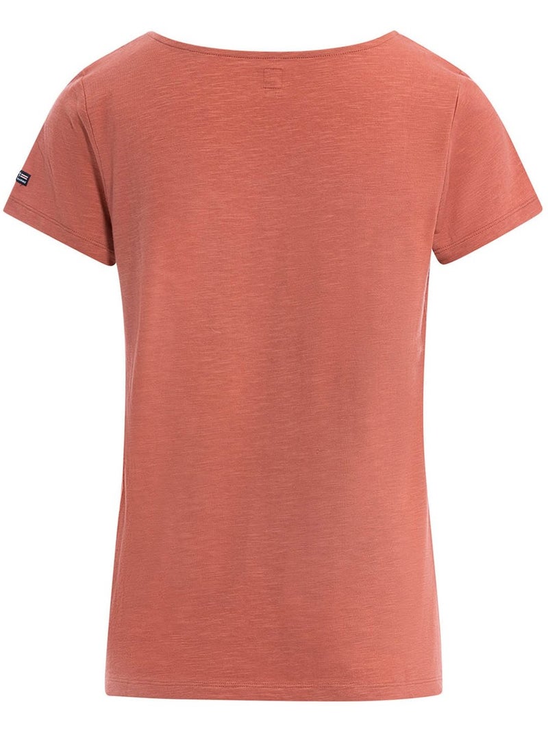 T-shirt manches courtes - Terre de Marins Rouge - Kiabi