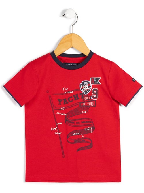 T-shirt manches courtes - Terre de Marins - Kiabi