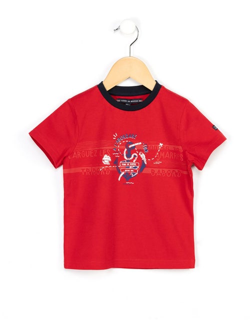 T-shirt manches courtes - Terre de Marins - Kiabi