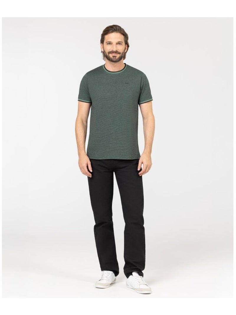 T-shirt manches courtes - Terre de Marins Vert - Kiabi